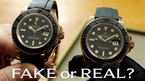 rolex yacht-master fake vs real|More.